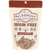 Paleonola - Grain Free Granola Vanilla Bean Flavor - Non-Gmo, Grain, Soy, Gluten, Dairy Free - Low Carb Protein Snack For A Healthy Breakfast