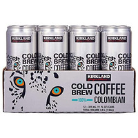 Kirkland Signature Signature Cold Brew Colombian Coffee, 11 Fl Oz (Pack Of 12)