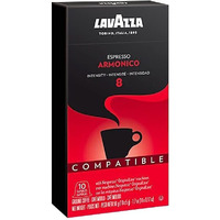 Lavazza Espresso Maestro Classico Medium Roast Coffee Aluminum Capsules Compatible With Nespresso Original Machines, Espresso, 100% Arabica, Notes Of Grains And Biscotti.(10 Pack) (Packaging May Vary)