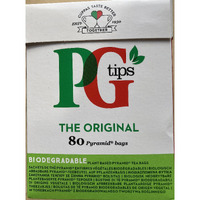 Pg Tips Premium Black Tea, Pyramid Bags, 80 Ct
