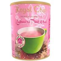 Royal Chai Premium Instant Tea, Sweetened Kashmiri Pink Chai 400G Tub