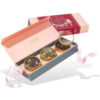 Vahdam, Blush - Assorted Tea Gift Set For Women (3 Premium Teas) Tin Caddy Presentation Box | Loose Leaf | Gluten Free, Non Gmo | Gifts For Her | Gifts For Women