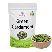 Indian Green Cardamom Pods Whole | Cardamom Bulk 1 Lb | Flavourful Indian Spice | Semillas De Cardamomo | By Yogi's Gift
