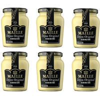 Maille Mustard, Dijon Originale No Added Sulfites, 7.5 Oz, 6 Count (Packaging May Vary)