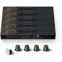 Nespresso Capsules Original Line, Roma Intenso, Medium Roast Coffee, 50 Count Coffee Pods