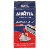 4X Lavazza Crema E Gusto Classico Ground Italian Coffee Espresso 250G