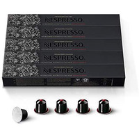 Nespresso Capsules Originalline, Ristretto Decaffeinato, Dark Roast Coffee, 50 Count Coffee Pods, Brews 0.85 Ounce (Originalline Only), 10 Count (Pack Of 5)