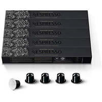 Nespresso Capsules Originalline, Ristretto Intenso, Dark Roast Coffee, Coffee Pods, Brews 1.35 Ounce (Originalline Only), 10 Count (Pack Of 5)