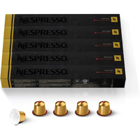 Nespresso Capsules Originalline, Volluto Decaffeinato Mild Roast Coffee, 10 Count (Pack Of 5) Coffee Pods, Brews 1.35 Ounce, (Originalline Only)