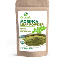 Organic Moringa Powder - 1.10 Lbs (17.64 Oz) | Usda Organics, Non-Gmo, Kosher, Halal, Moringa Olifera Powder - 100% Raw And Natural, By Shoposr