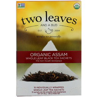 Two Leaves And A Bud Black Tea - Organic Assam - Case Of 6 - 15 Bags(D0102H5Kqdj)