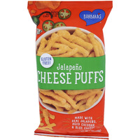 Barbaras Bakery, Puffs Cheese Jalapeno, 7 Ounce