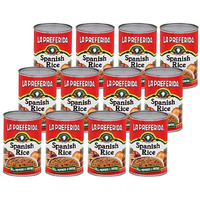 La Preferida Canned Spanish Rice - Quick & Easy, Robust Sauce Of Tomatoes, Bell Pepper And Onion. Vegan, Natural Ingredients, 15 Oz (Pack Of 12)