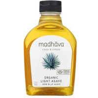 Madhava Organic Light Agave (92 Oz, Pack Of 2), Liquid Sugar Alternative, 100% Pure Organic Blue Agave Nectar, Vegan, Non-Gmo, Natural Sweetner, Clean Drink Mix