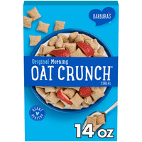 Barbara's, Non-Gmo Cereal, Morning Oat Crunch, 14 Oz (Packaging May Vary)