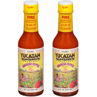 Try Me Yucatan Sunshine Habanero Pepper Sauce, 5Oz Bottle (Pack Of 2)