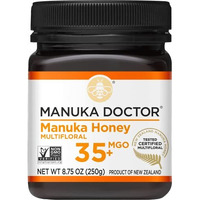 Manuka Doctor - Mgo 35+ Manuka Honey Multifloral, 100% Pure New Zealand Honey. Certified. Guaranteed. Raw. Non-Gmo (8.75Oz)