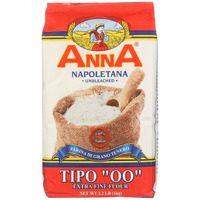 Anna Extra Fine Flour - Anna 00 Flour - Case Of 10 - 22 Lb(D0102H5Km6X)