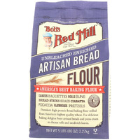 Bobs Red Mill - Artisan Bread Flour - 5 Lb - Case Of 4(D0102H5Ku3P)
