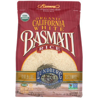 Lundberg Family Farms Organic White Basmati Rice - Case Of 6 - 4 Lb(D0102H5Nl4T)