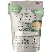 Leaner Coffee Creamer Coconut Oil Creamer, 280 Refill Pouch