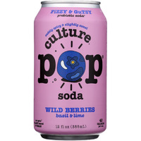 Culture Pop Soda - Soda Wild Berries - Case Of 6-412 Fz(D0102H54Shj)