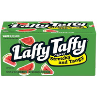 Laffy Taffy Candy, Stretchy And Tangy, Watermelon, 1.5Ounce (Pack Of 24)