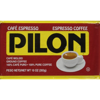 Pilon Espresso 100 % Arabica Coffee, 10 Ounce (Pack Of 4)