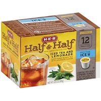 H.E.B. Half & Half Ice Tea And Lemonade Single Cups