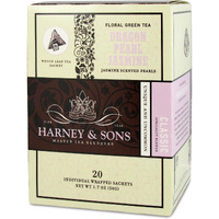Harney & Sons Dragon Pearl Green Tea Sachets, Jasmine, 1.7 Oz