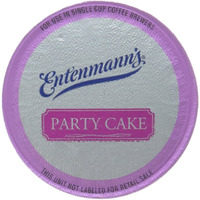 Entenmann's Party Cake Coffee Single Serve Cups, Party Cake, 10 Ounces (Pack Of 20)