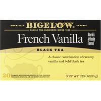 Bigelow , French Vanilla , Black Tea , 3 X 20 Tea Bags , Pack Of 3