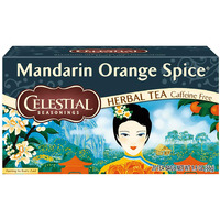Celestial Seasonings Herbal Tea, Mandarin Orange Spice, 20 Count (Pack Of 6)