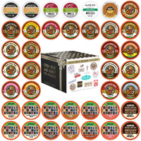 Flavored Decaf Coffee Pods Variety Pack, Great Mix Of Decaffeinated Coffee Pods Compatible With All Keurig K Cups Brewers, 40 Count Bulk Pack