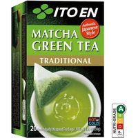 Ito En Matcha Green Tea, Traditional, Tea Bags (20 Count)