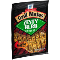 Mccormick Grill Mates Zesty Herb Marinade Mix, 1.06 Oz (Pack Of 12)