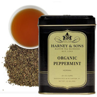 Harney & Sons Organic Loose Tea, Peppermint, 1.5 Ounce