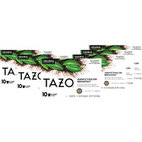 Tazo K-Cups For Bold Traditional Breakfast-Style Black Tea, 10 Tea Bags (Pack Of 6)