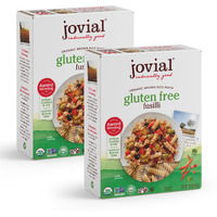 Jovial Whole Grain Brown Rice Fusilli Pasta - Pasta Fusilli, Fusilli Pasta, Whole Grain Pasta, Organic Pasta, Gluten Free, Dairy Free, Brown Rice Pasta, Made In Italy - 12 Oz, 2 Pack