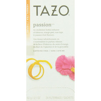 Tazo Tea Bags, Passion, 2.1 Oz, 24/Box