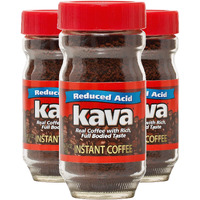 Kava Coffee Low Acid Neutralized Instant Coffee, 4 Ounce (Pack Of 3)