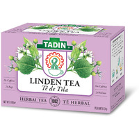 Tadin Linden Herbal Tea, Caffeine Free, 24 Tea Bag Per Box, Pack Of 6 Boxes Total