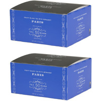 Harney & Sons Paris Tea Bags - Box Of 50 Tea Bags (Pack Of 2) Fruity Black Tea With Bergamot