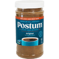 Postum Wheat Bran & Molasses Coffee Substitute - Natural Blend Coffee Alternative (8Oz) - Tasty, Rich, Healthy Coffee Alternative Caffeine Free For Breakfast, Gourmet & Pantry Pack