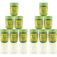 Hong Thai Traditional Thai Herbal Inhalant 12 Bottles