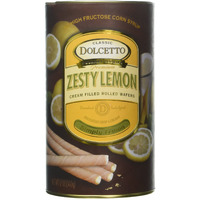 Dolcetto Dolcetto Wafer Rolls Lemon, 12 Oz