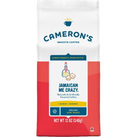 Cameron's Coffee Roasted Ground Coffee Bag, Flavored, Jamaican Me Crazy, 12 Ounce