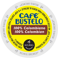 Cafe Bustelo Single-Serve Coffee K-Cup, 100% Colombian, Carton Of 24