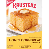Krusteaz Honey Cornbread & Muffin Mix, 15-Ounce Box (Pack Of 2)