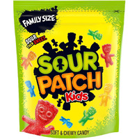 Sour Patch Kids Soft & Chewy Candy, Family Size, 1 Lb 14.4 Oz